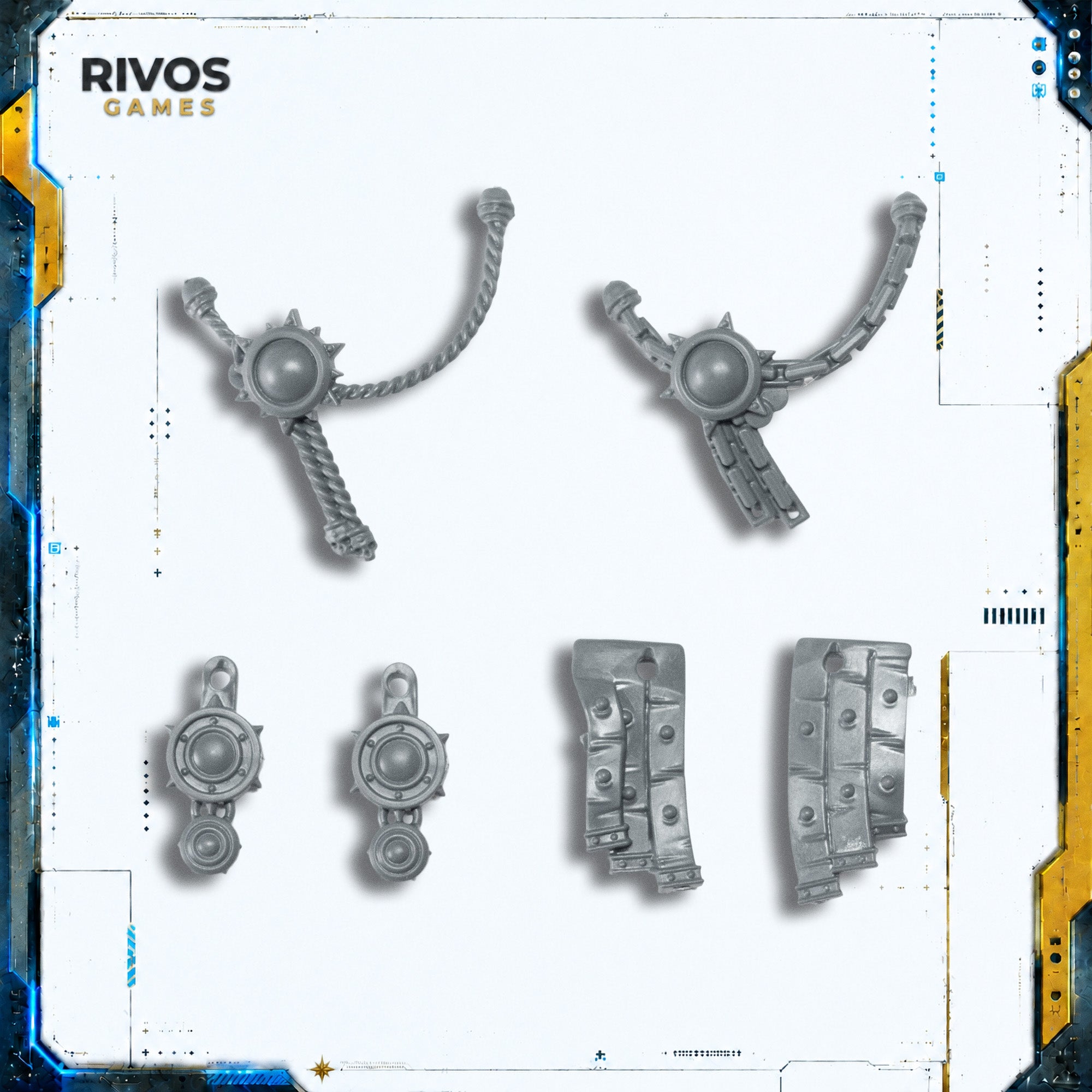 Horus Heresy Space Marines Saturnine Praetor Accessories - Bits (Bitz)