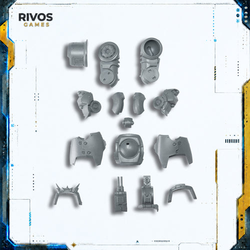 Horus Heresy Space Marines Saturnine Dreadnought Right Leg Bits Bitz