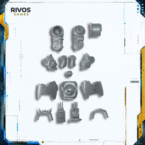 Horus Heresy Space Marines Saturnine Dreadnought Left Leg Bits Bitz