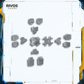 Horus Heresy Space Marines Saturnine Dreadnought Foot - Bits (Bitz)
