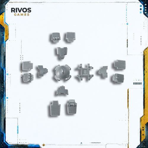 Horus Heresy Space Marines Saturnine Dreadnought Foot Bits Bitz