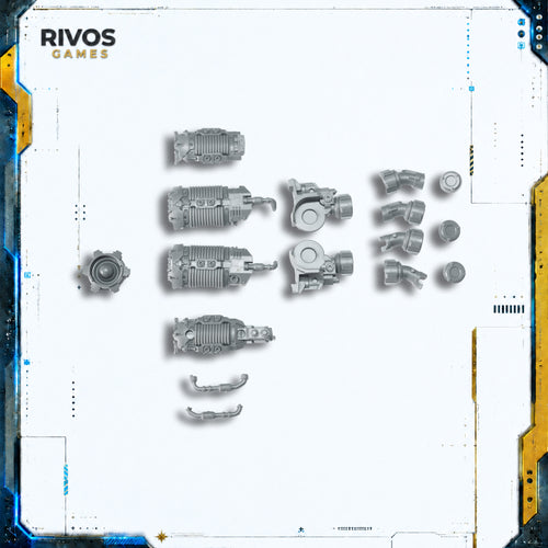 Horus Heresy Space Marines Saturnine Dreadnought Heavy Plasma Bombard Bits Bitz