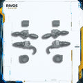 Horus Heresy Space Marines Saturnine Dreadnought Photonic Incinerator x 2 - Bits (Bitz)