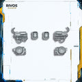 Horus Heresy Space Marines Saturnine Dreadnought Concussive Resonator x 2 - Bits (Bitz)