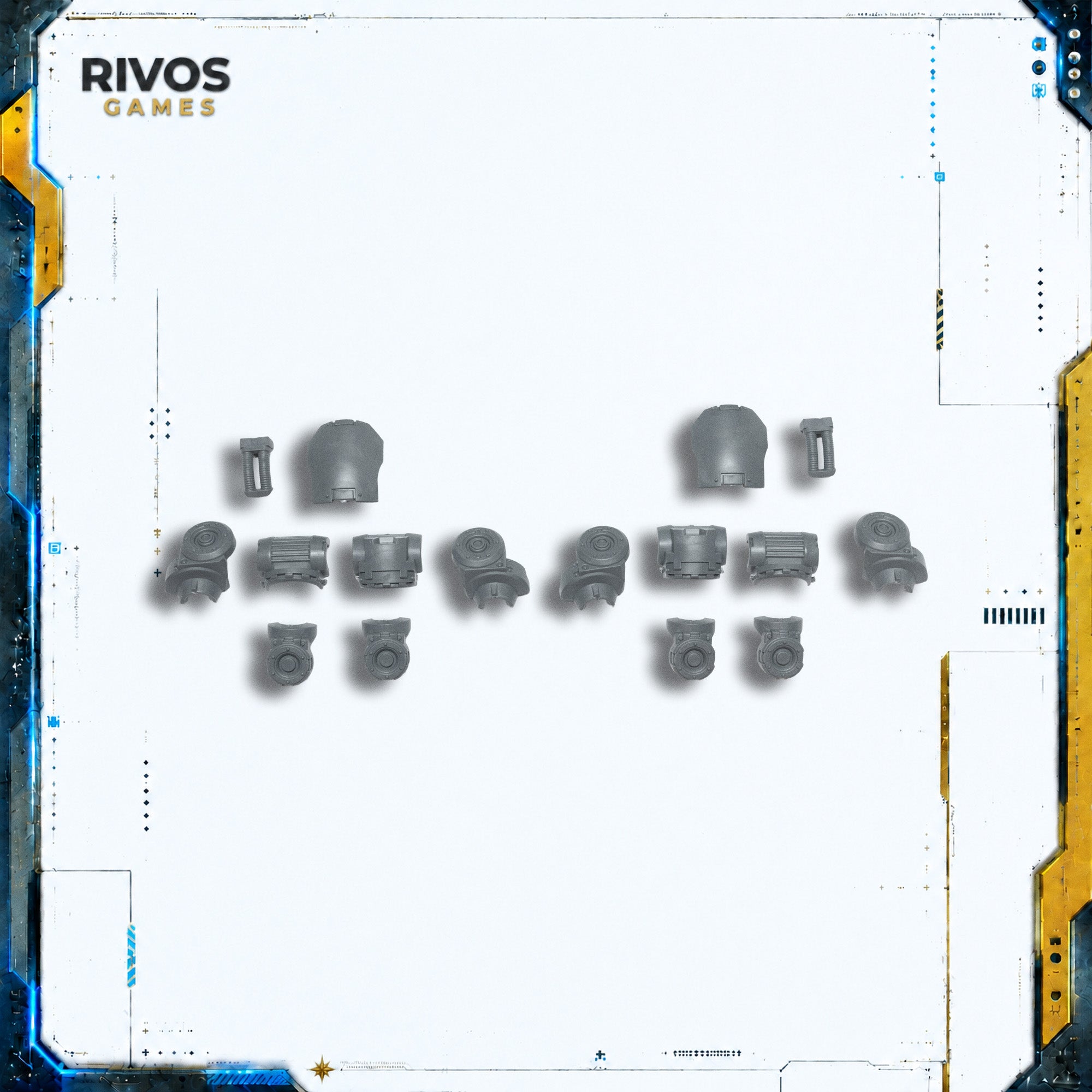 Horus Heresy Space Marines Saturnine Dreadnought Shoulder and Arm Joints - Bits (Bitz)