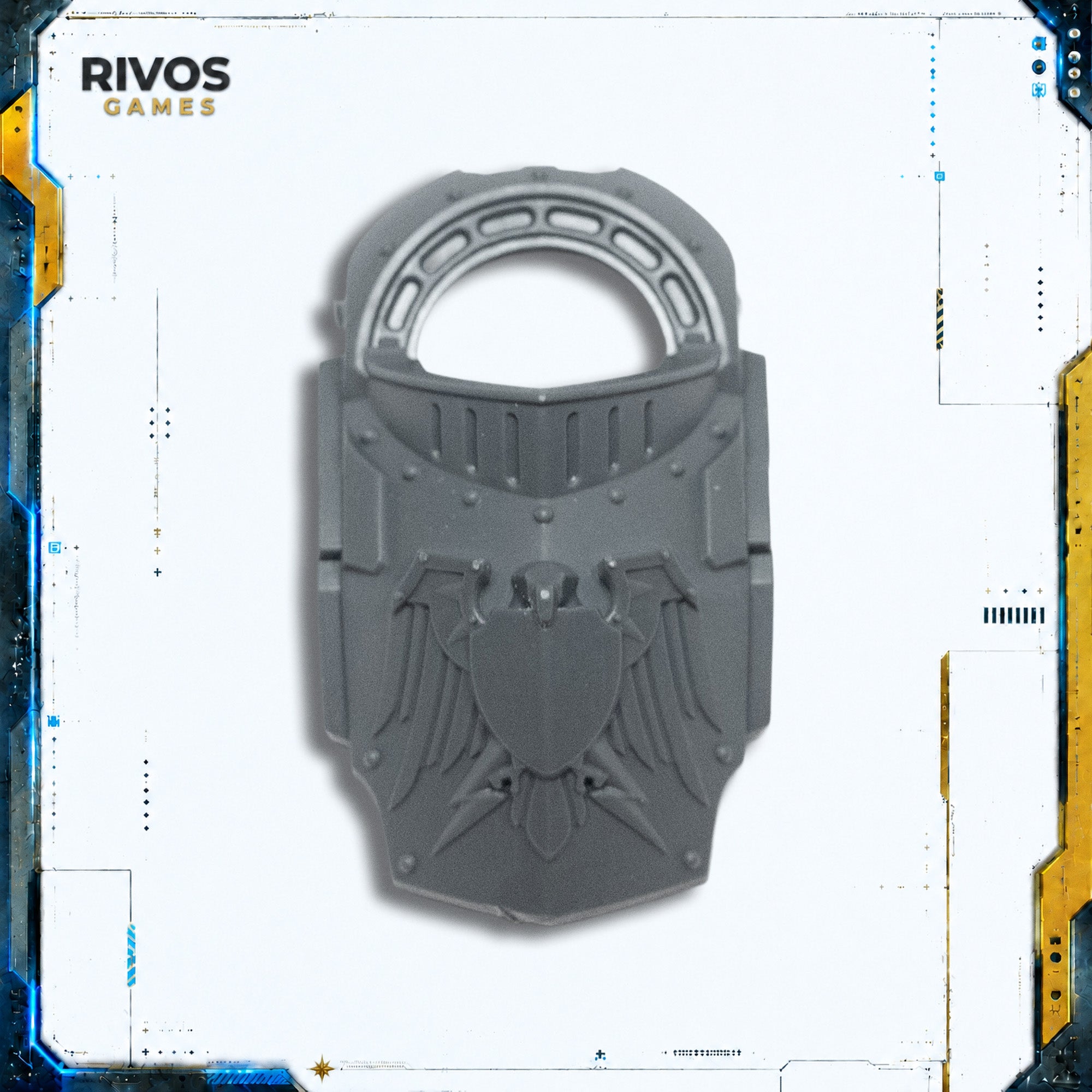 Horus Heresy Space Marines Saturnine Dreadnought Chest Armour B - Bits (Bitz)