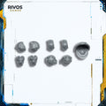 Horus Heresy Space Marines Saturnine Dreadnought Heads x 2 - Bits (Bitz)