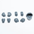 Horus Heresy Space Marines Saturnine Dreadnought Heads x 2 Bits Bitz