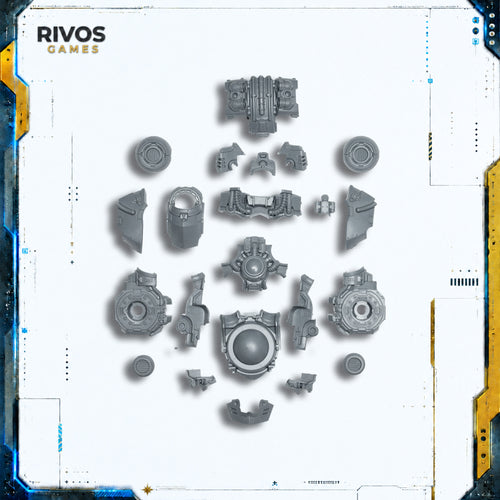 Horus Heresy Space Marines Saturnine Dreadnought Upper Torso Bits Bitz