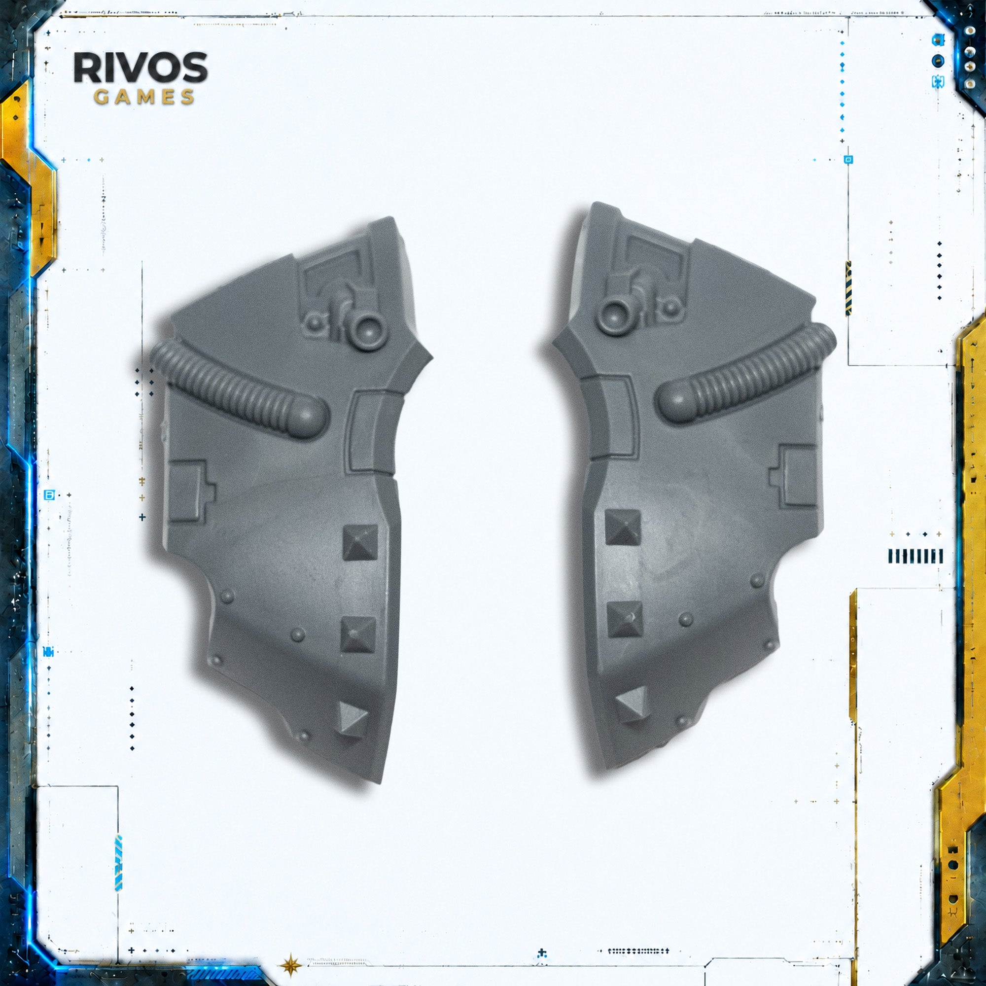 Horus Heresy Space Marines Saturnine Dreadnought Torso Armour B - Bits (Bitz)