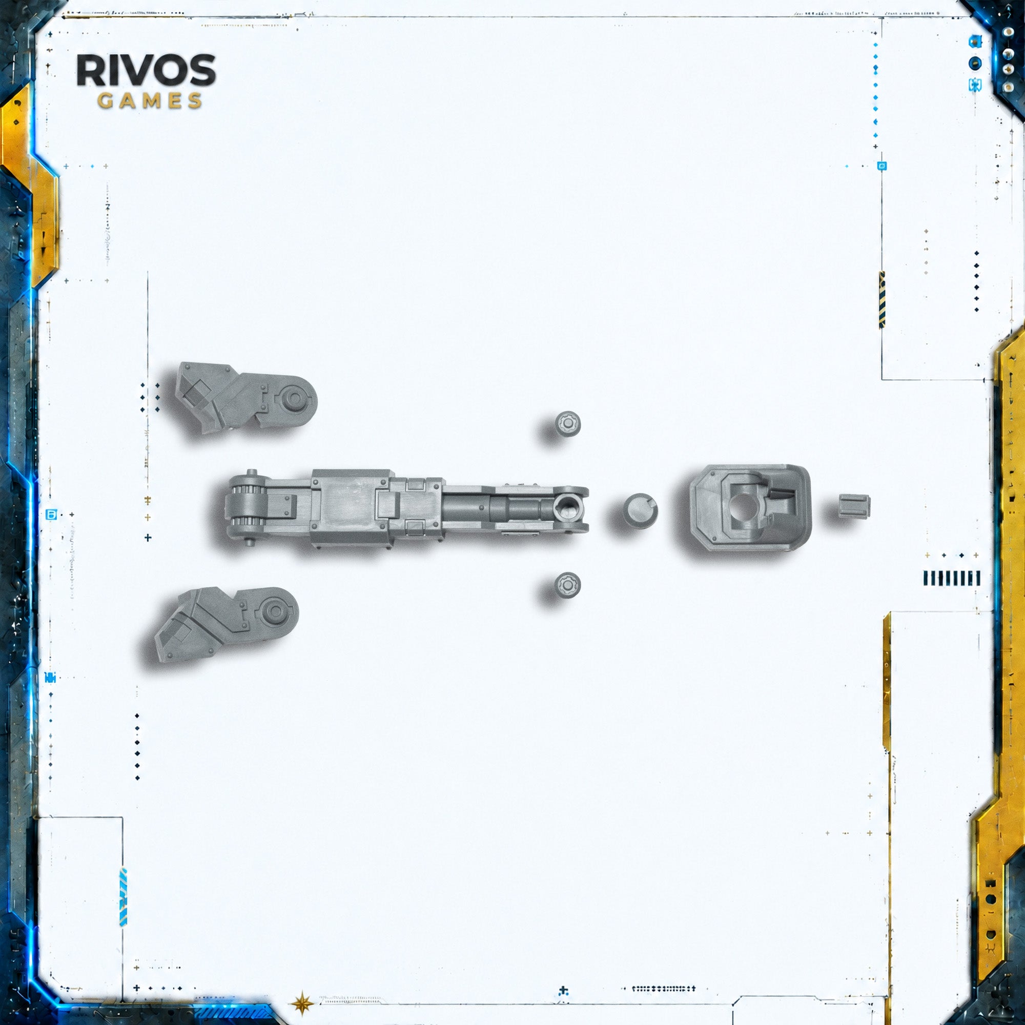 Horus Heresy Space Marines Araknae Quad Accelerator Platform Support Leg - Bits (Bitz)