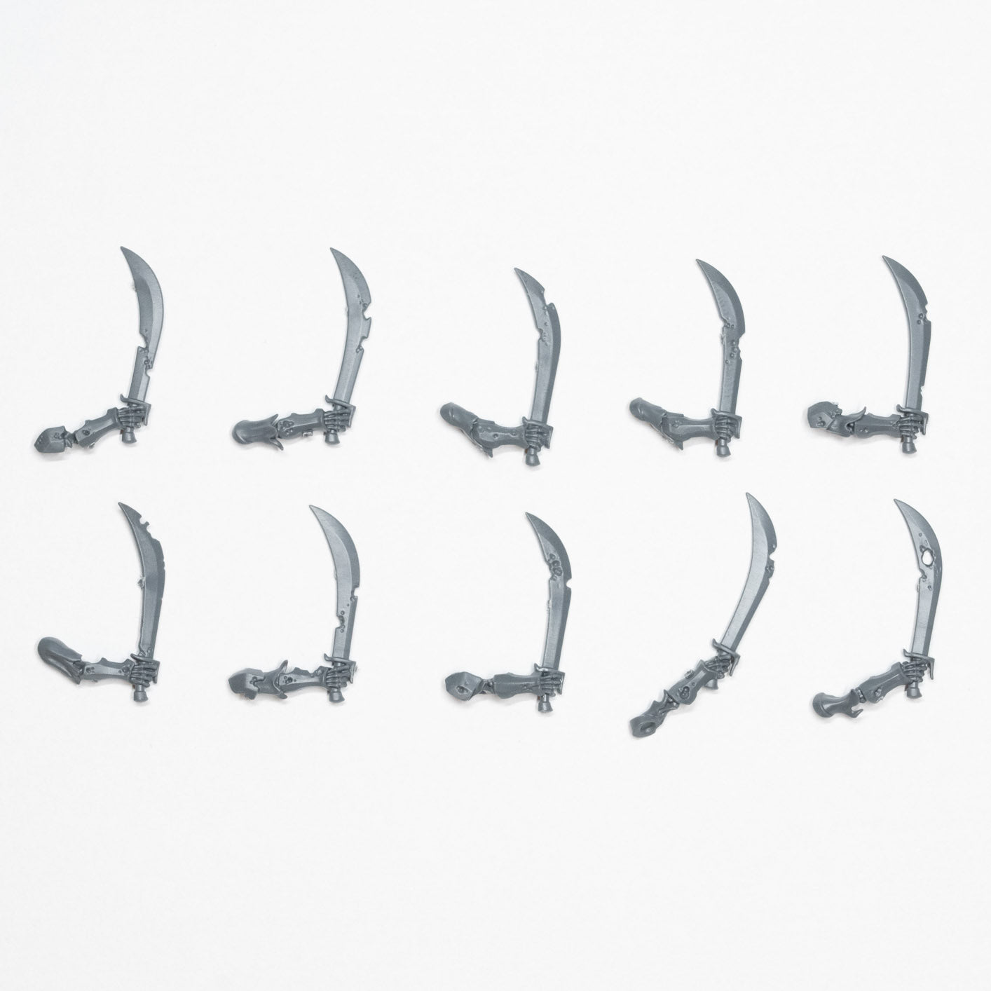 Soulblight Gravelords Deathrattle Skeletons Swords x 10 - Age of Sigmar - Spare Part