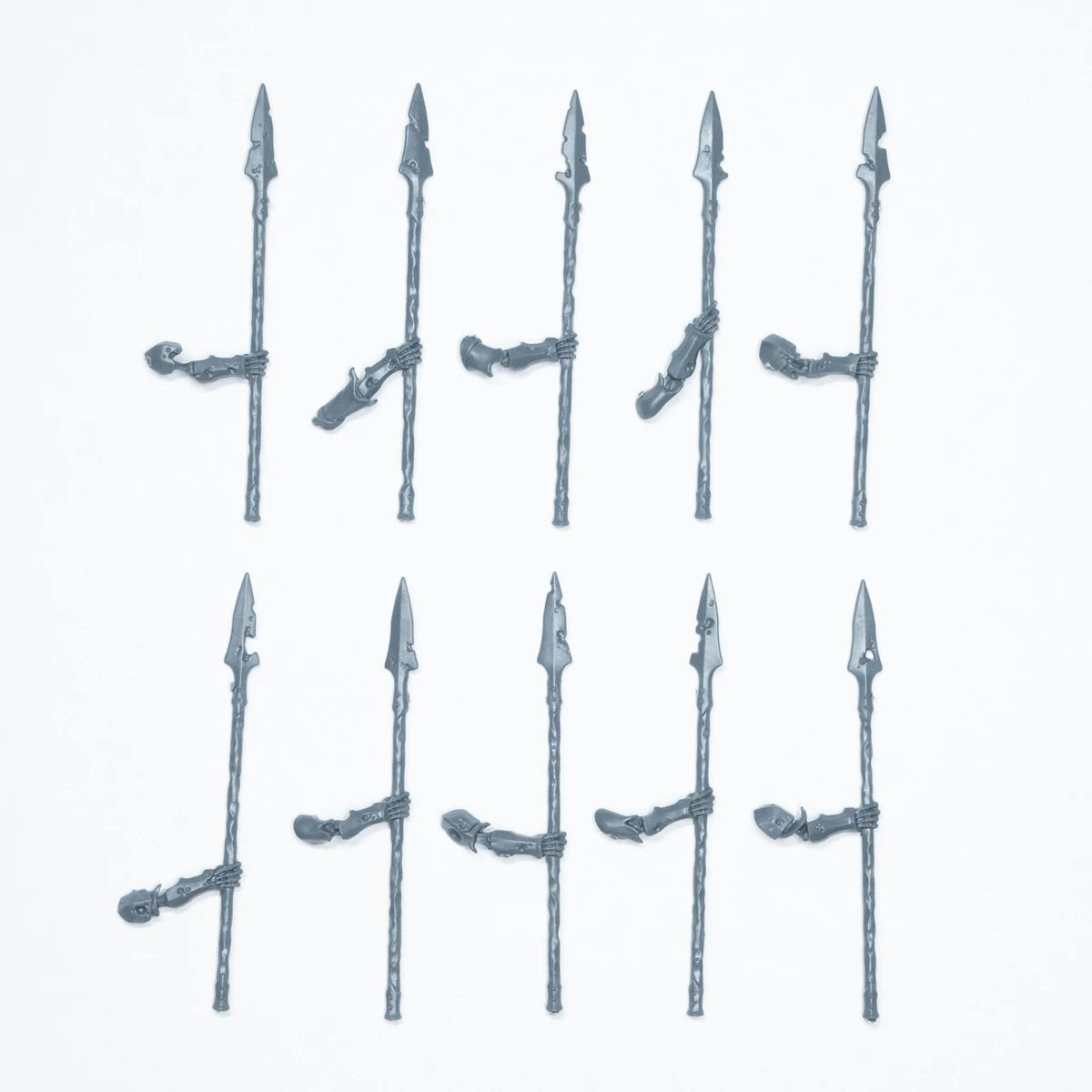Warhammer Soulblight Gravelords Deathrattle Skeletons Spears x 10 Bits Bitz