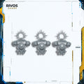 Warhammer 40K Space Marines Bladeguard Veterans Backpacks x 3 - Bits (Bitz)