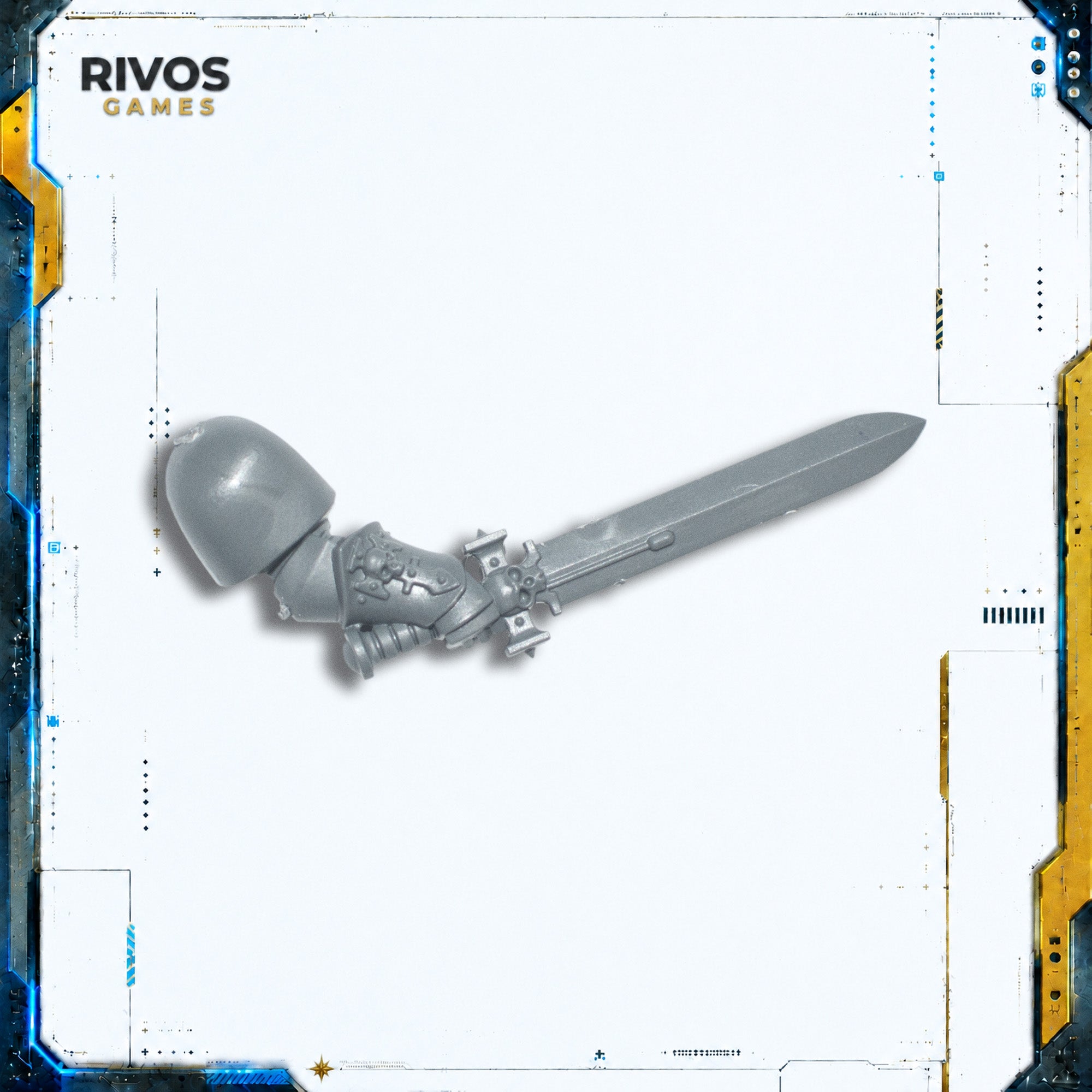 Warhammer 40K Space Marines Bladeguard Veterans Power Sword A - Bits (Bitz)