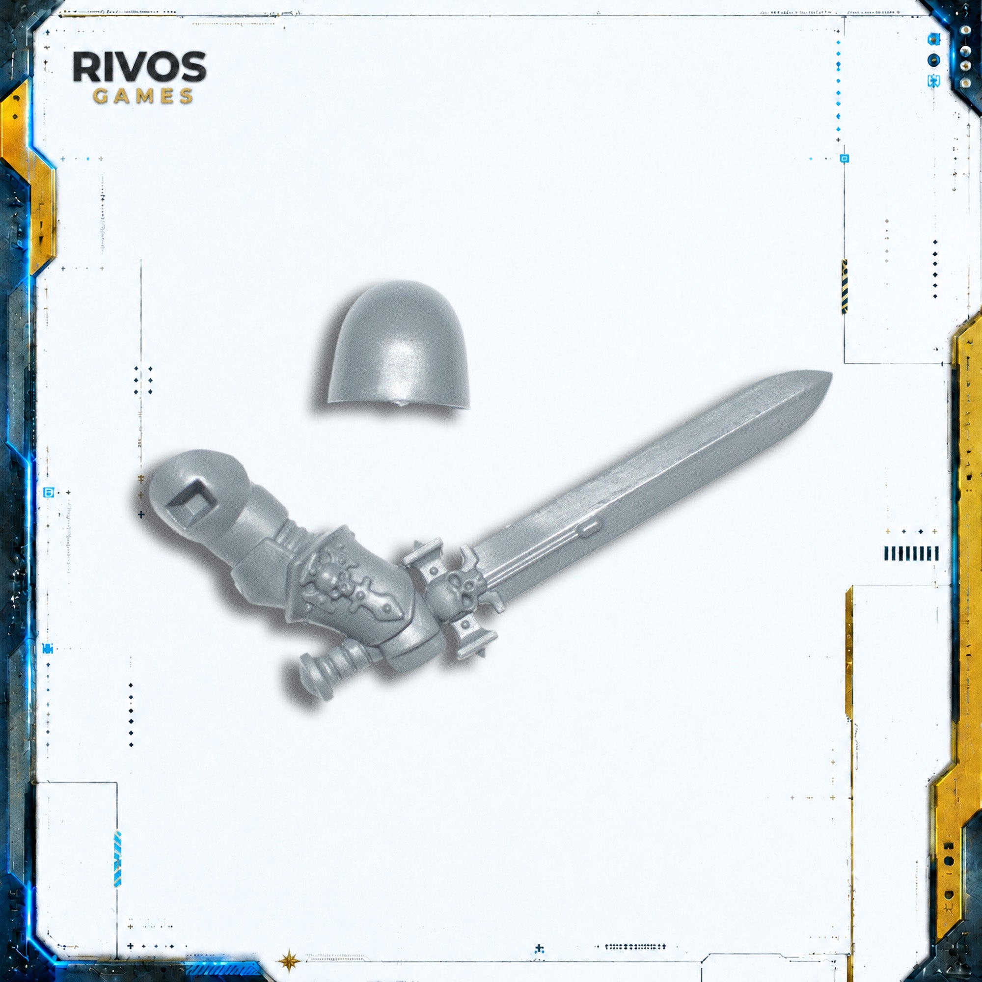 Warhammer 40K Space Marines Bladeguard Veterans Power Sword C - Bits (Bitz)