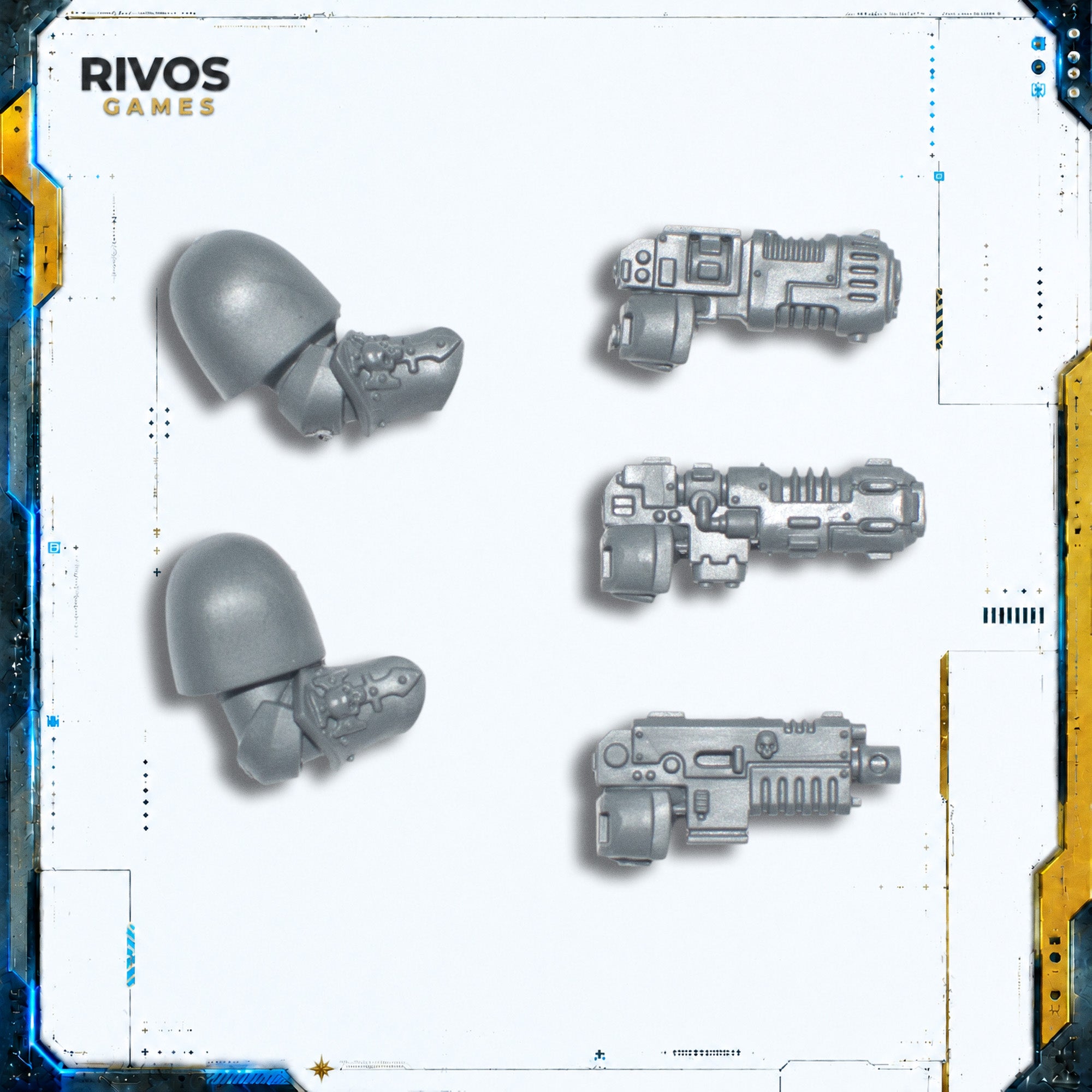 Warhammer 40K Space Marines Bladeguard Veterans Sergeant Pistols - Bits (Bitz)