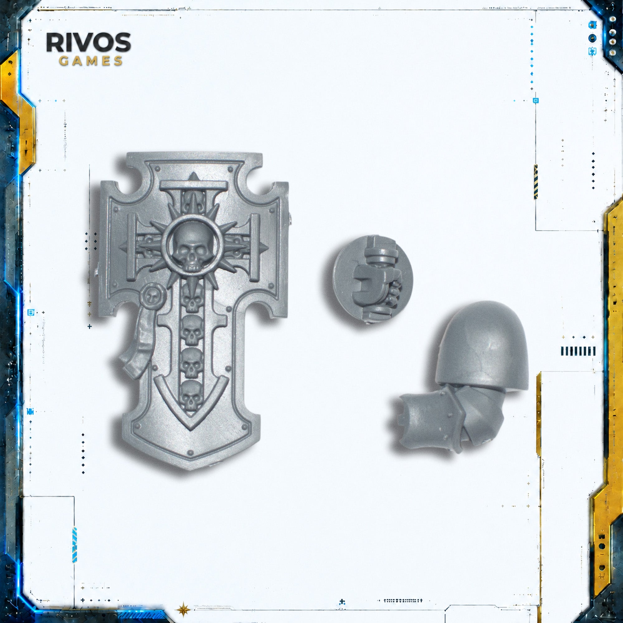 Warhammer 40K Space Marines Bladeguard Veterans Storm Shield A - Bits (Bitz)