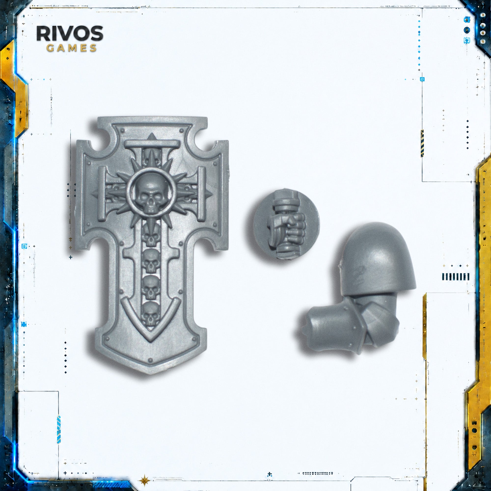 Warhammer 40K Space Marines Bladeguard Veterans Storm Shield B - Bits (Bitz)