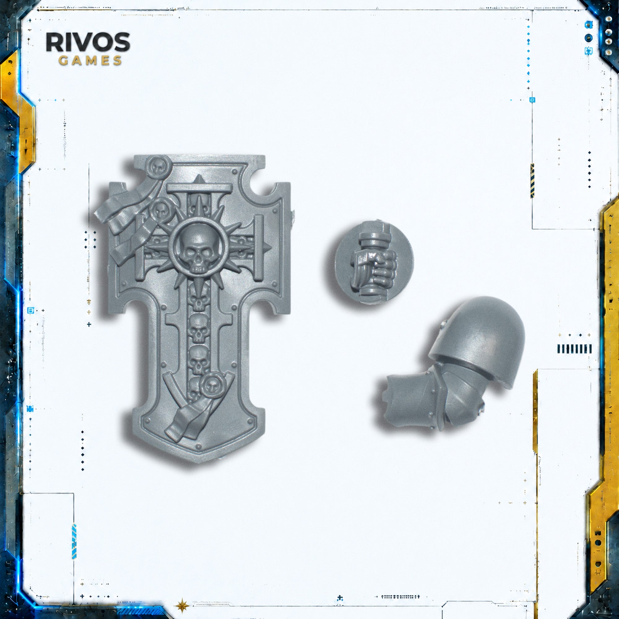 Warhammer 40K Space Marines Bladeguard Veterans Storm Shield C - Bits (Bitz)