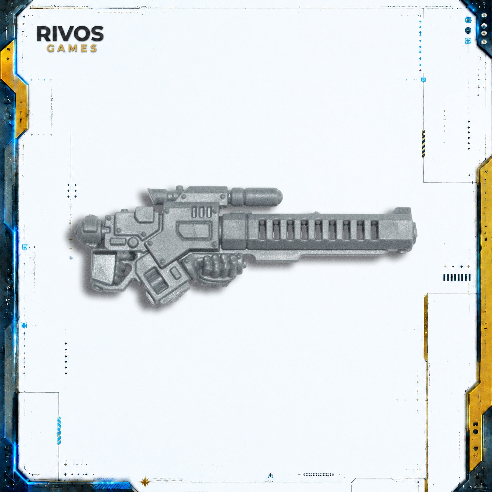Warhammer 40K Leagues of Votann Hearthkyn Warriors Magna Rail Rifle - Bits (Bitz)