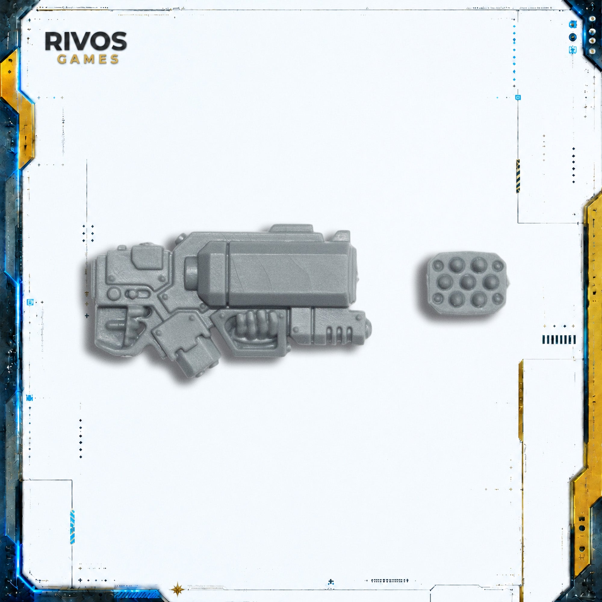 Warhammer 40K Leagues of Votann Hearthkyn Warriors L7 Missile Launcher - Bits (Bitz)
