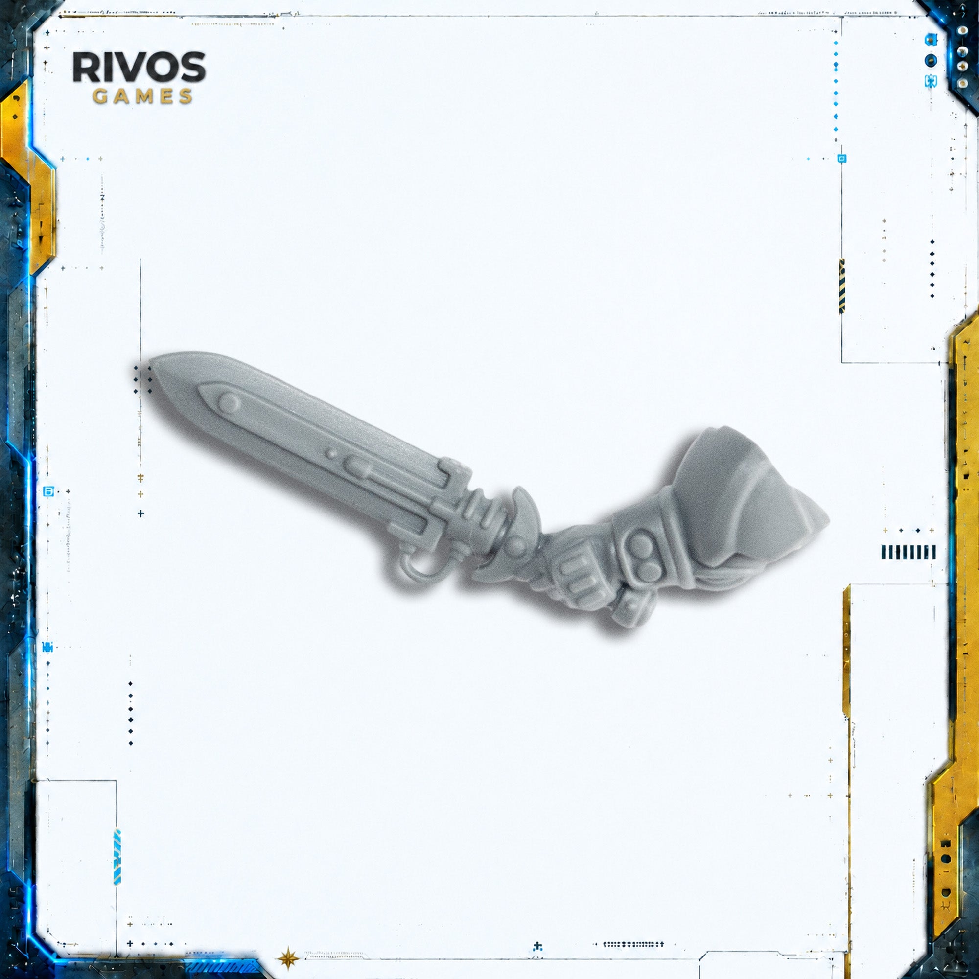 Warhammer 40K Leagues of Votann Hearthkyn Warriors Plasma Sword - Bits (Bitz)