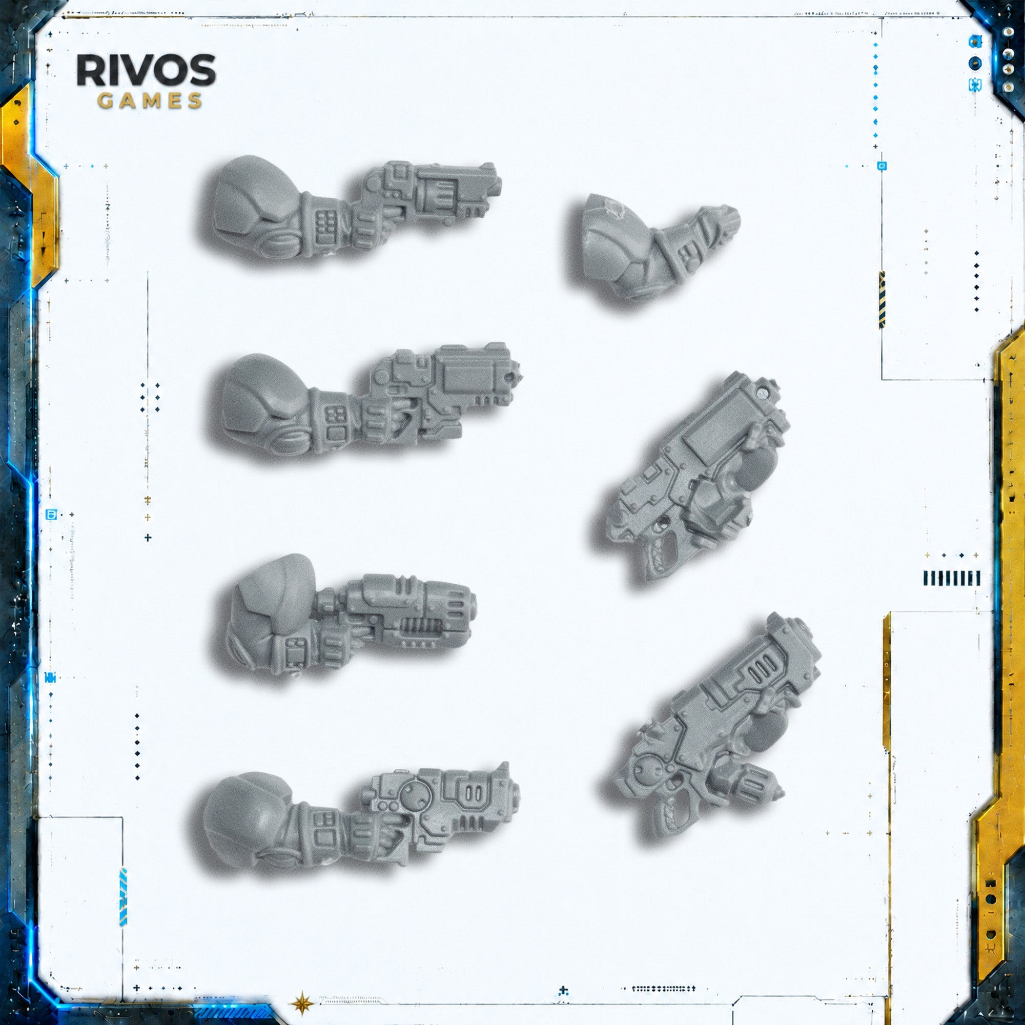 Warhammer 40K Leagues of Votann Hearthkyn Warriors Theyn Weapons - Bits (Bitz)