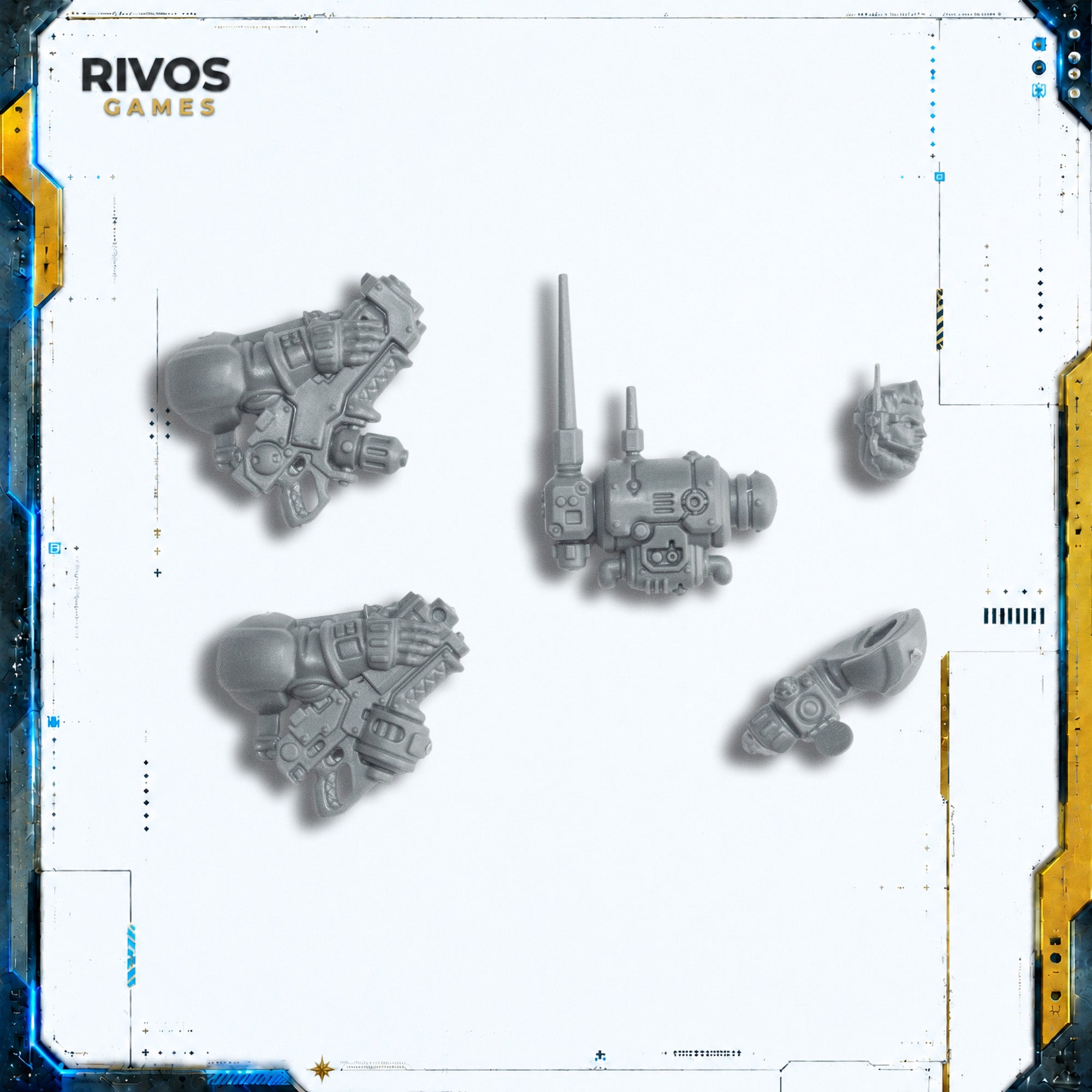 Warhammer 40K Leagues of Votann Hearthkyn Warriors Multiwave Comms Array - Bits (Bitz)