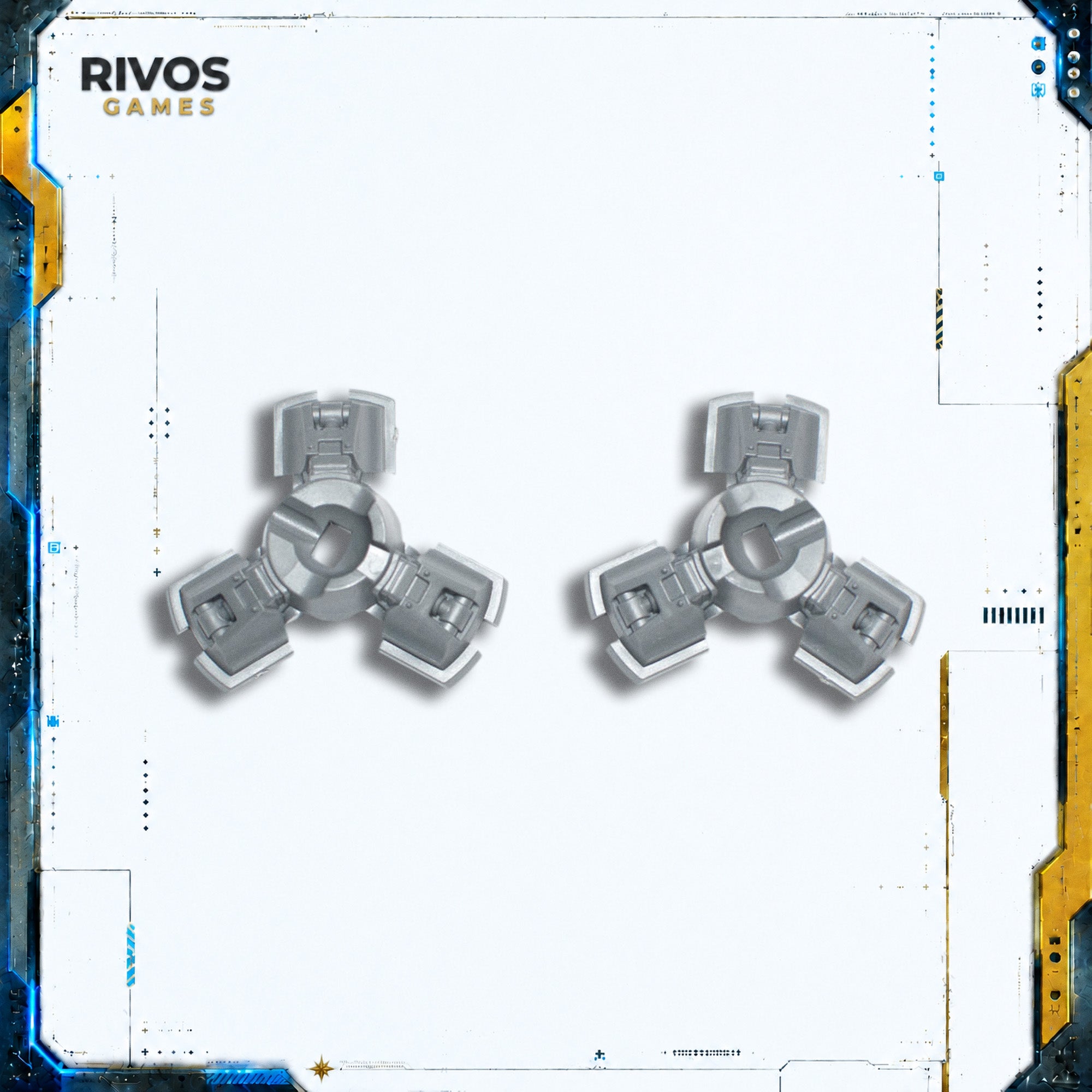 Warhammer 40K Imperial Knights Knight Armigers Feet x 2 - Bits (Bitz)