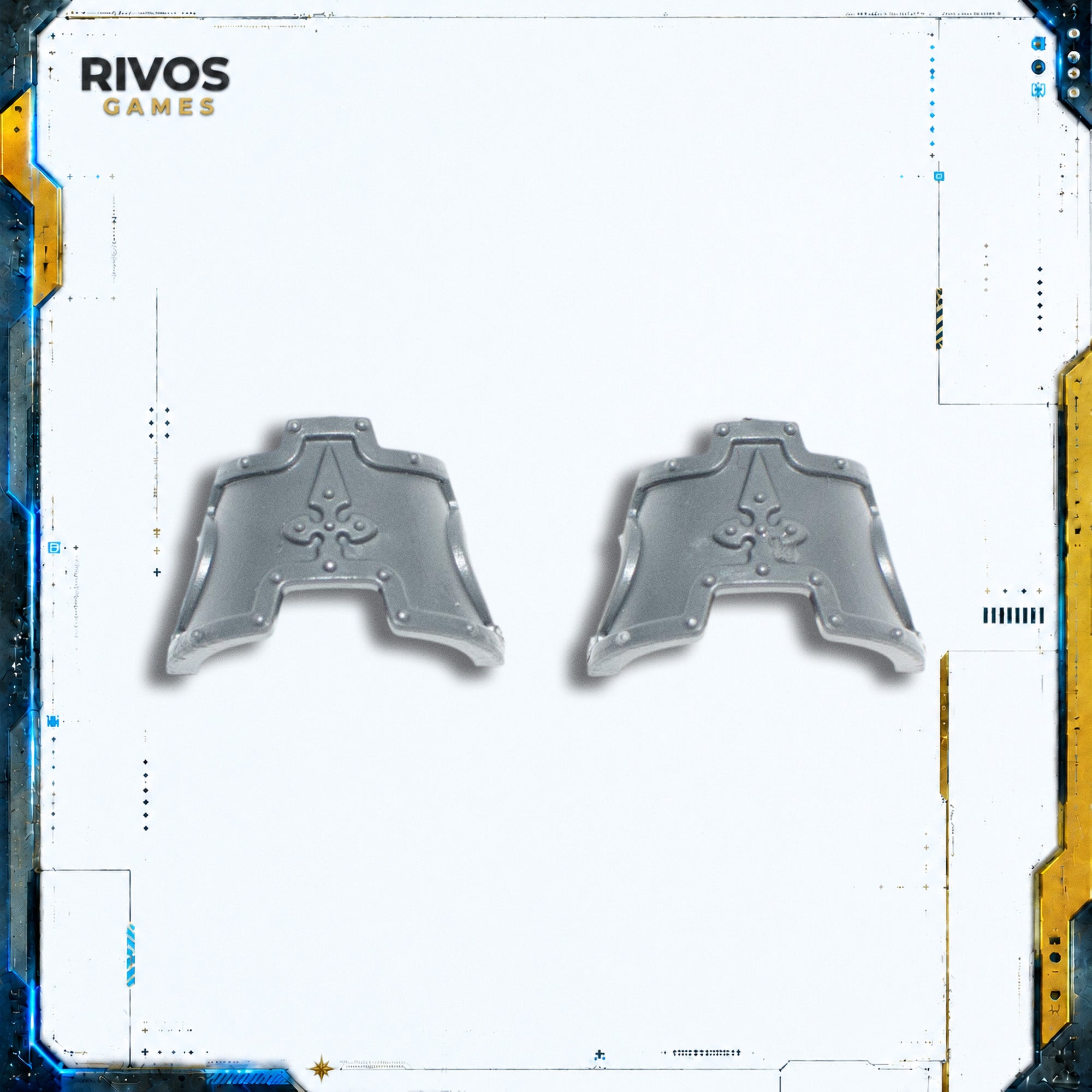 Warhammer 40K Imperial Knights Knight Armigers Helverins Lower Leg Armour - Bits (Bitz)