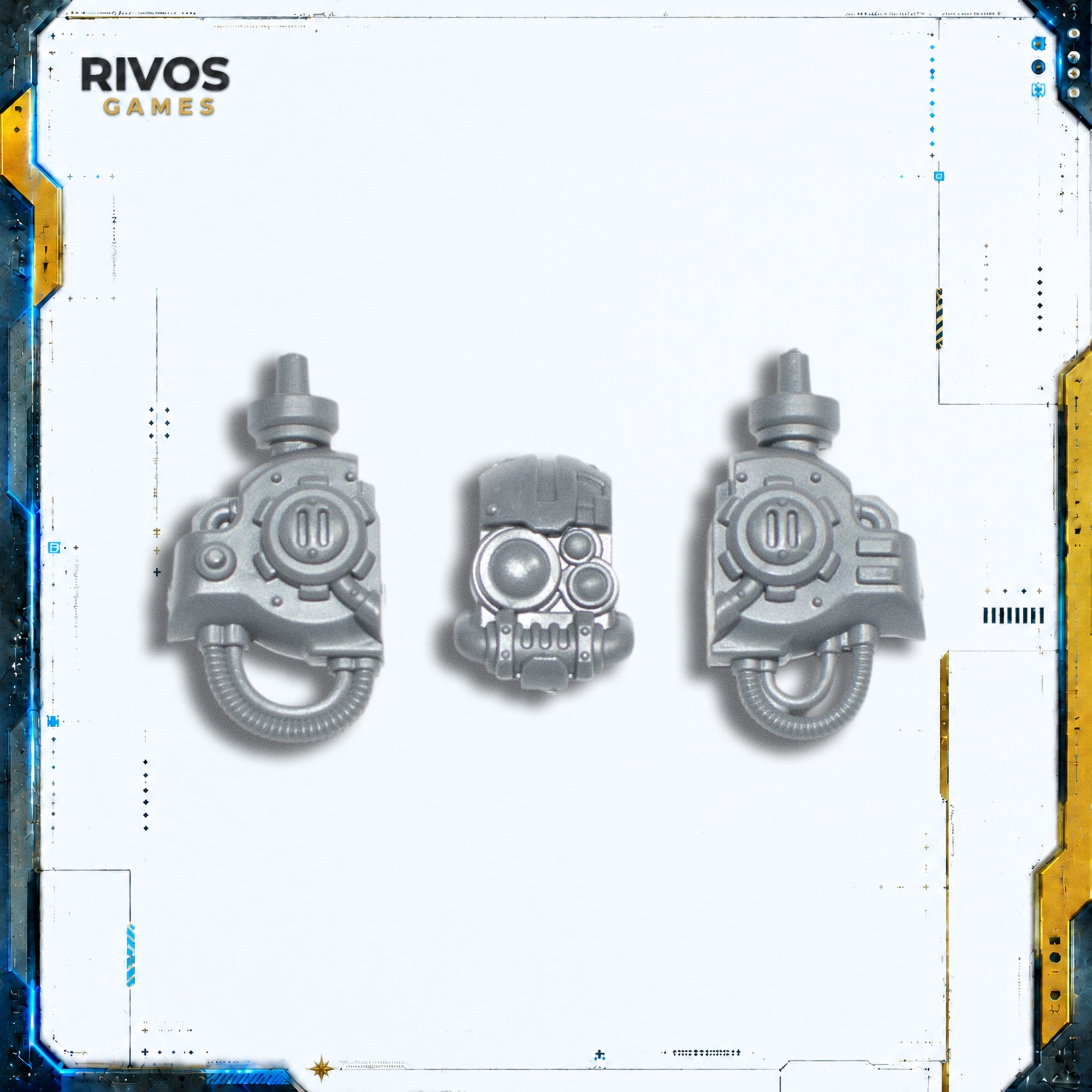 Warhammer 40K Imperial Knights Knight Armigers Head - Bits (Bitz)