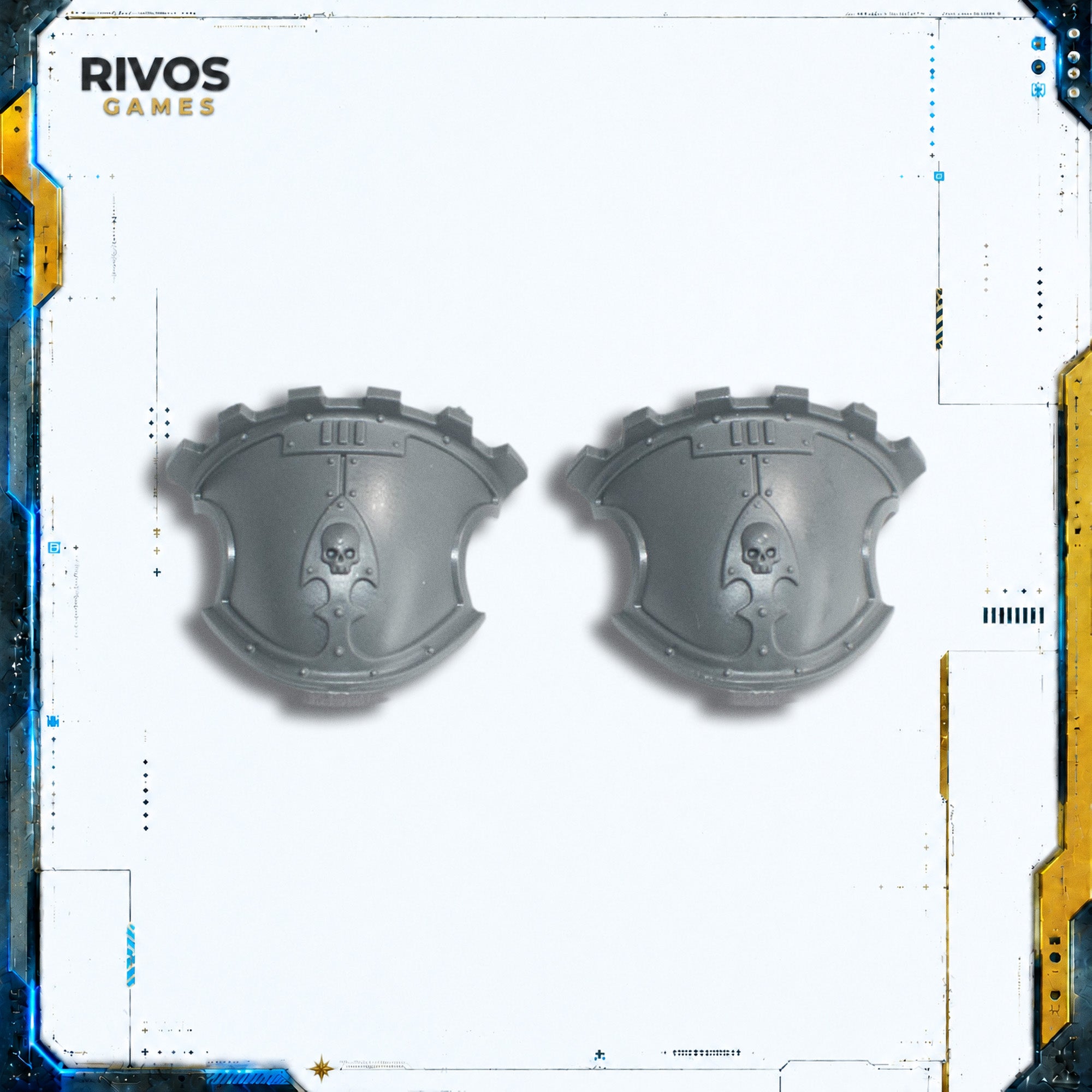 Warhammer 40K Imperial Knights Knight Armigers Shoulder Pads - Bits (Bitz)
