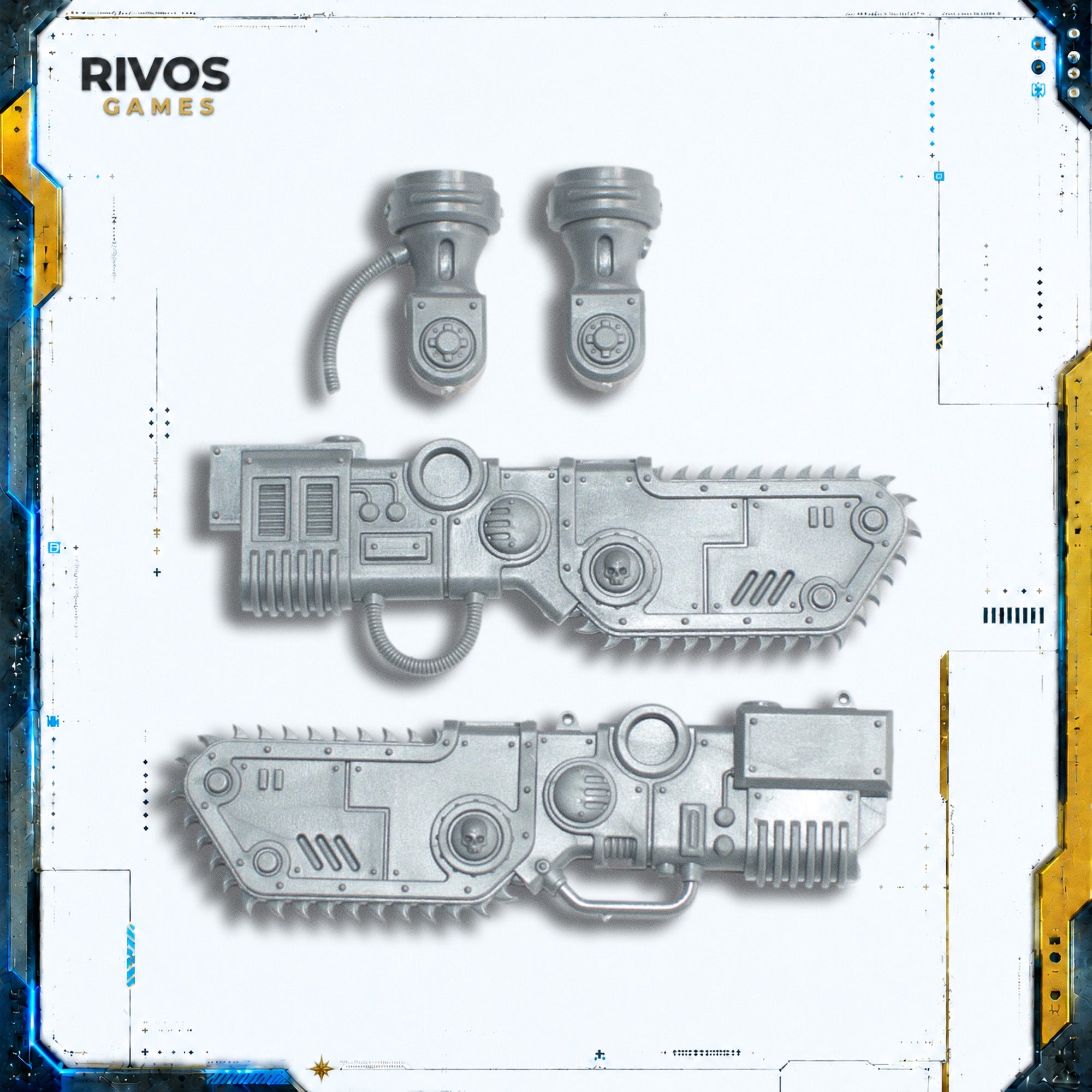 Warhammer 40K Imperial Knights Knight Armigers Reaper Chain Cleaver - Bits (Bitz)