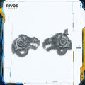 Warhammer 40K Chaos Knights War Dogs Head B - Bits (Bitz)