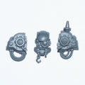 Warhammer 40K Chaos Knights War Dogs Head C Bits Bitz