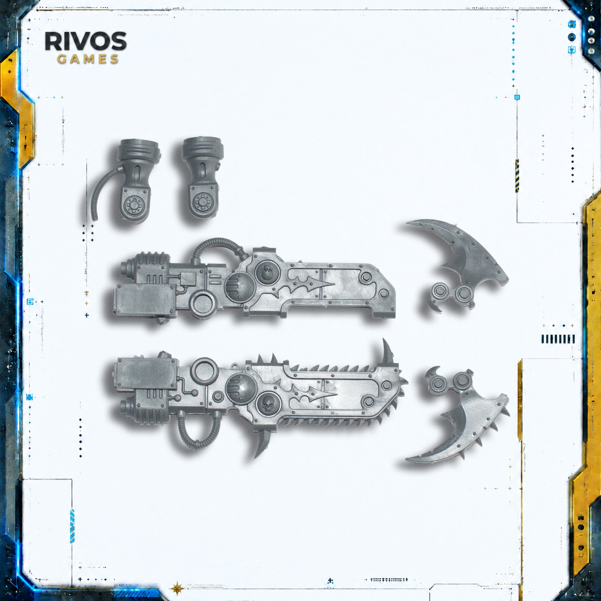 Warhammer 40K Chaos Knights War Dogs Reaper Chaintalon - Bits (Bitz)
