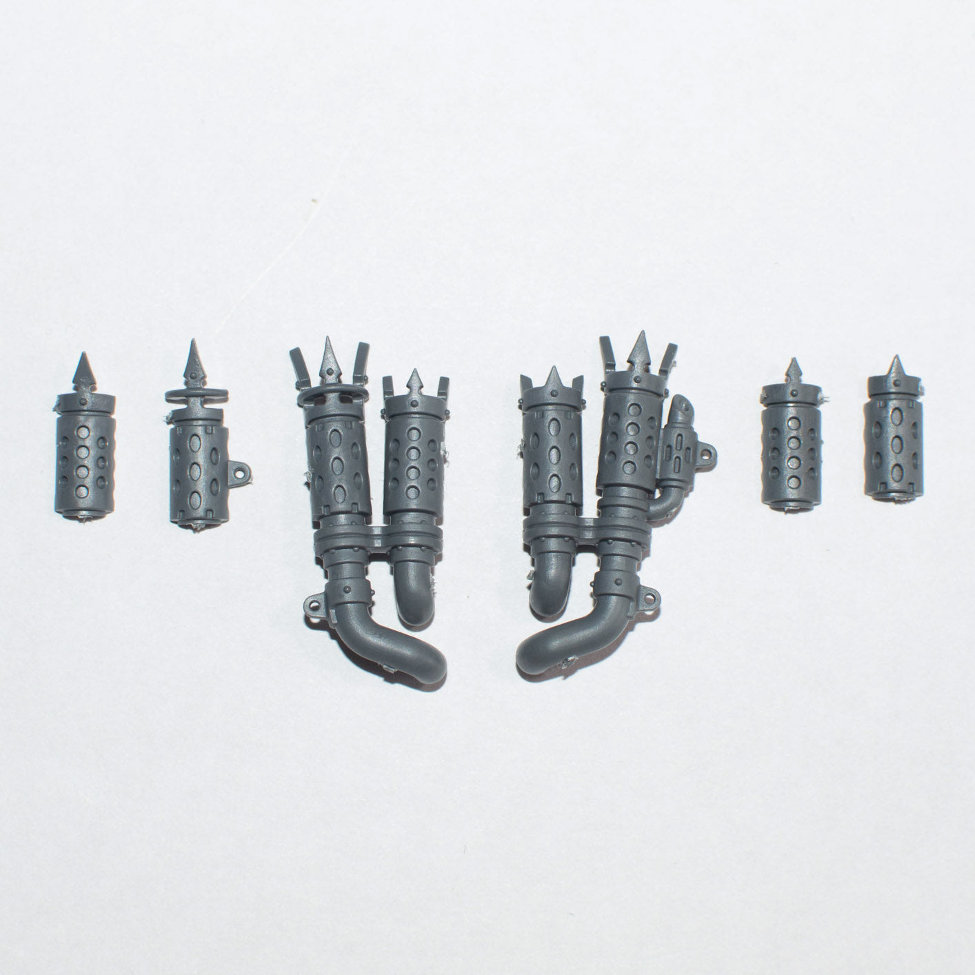 Chaos Knights War Dogs Exhausts - Warhammer - Conversion Part