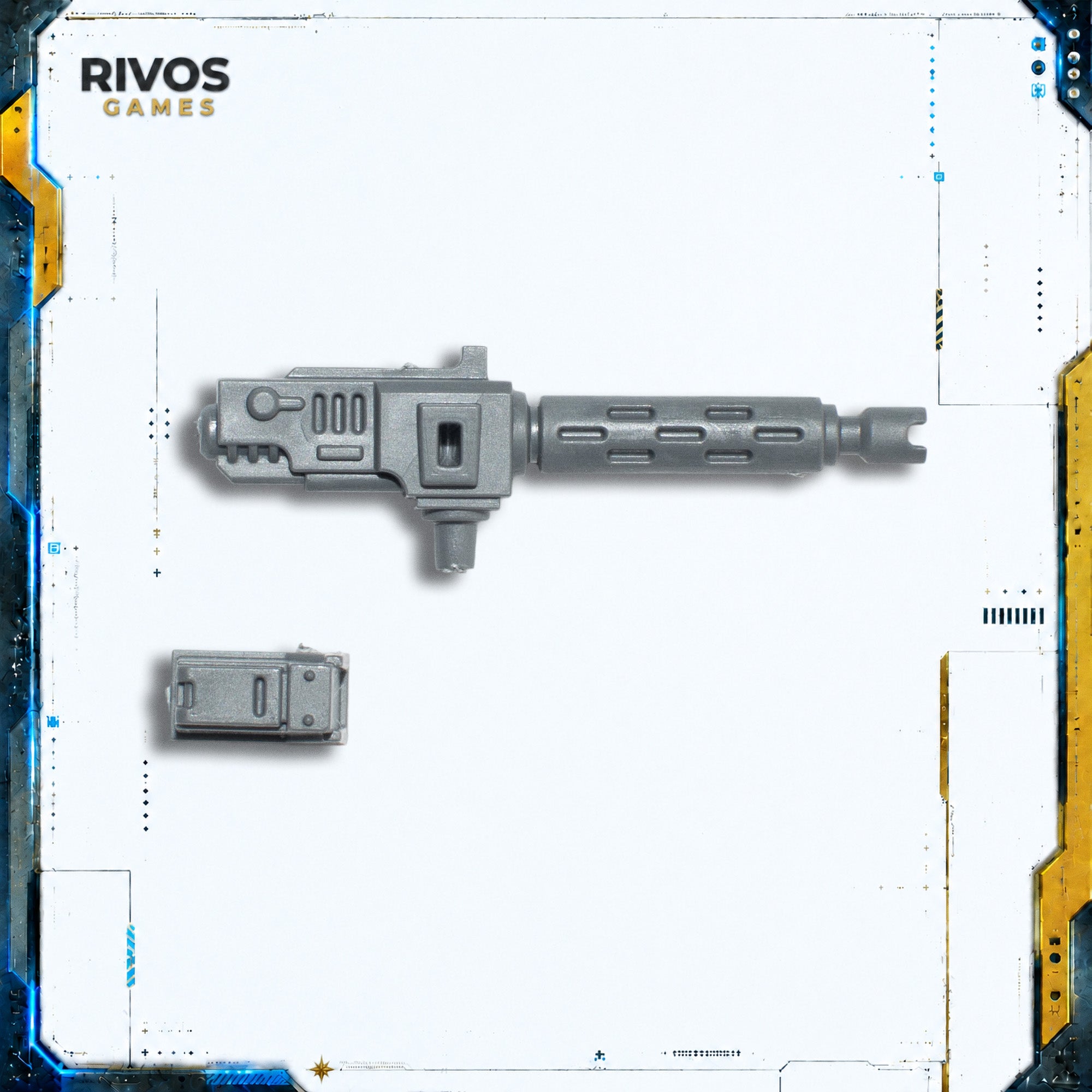 Warhammer 40K Chaos Knights War Dogs Heavy Stubber - Bits (Bitz)