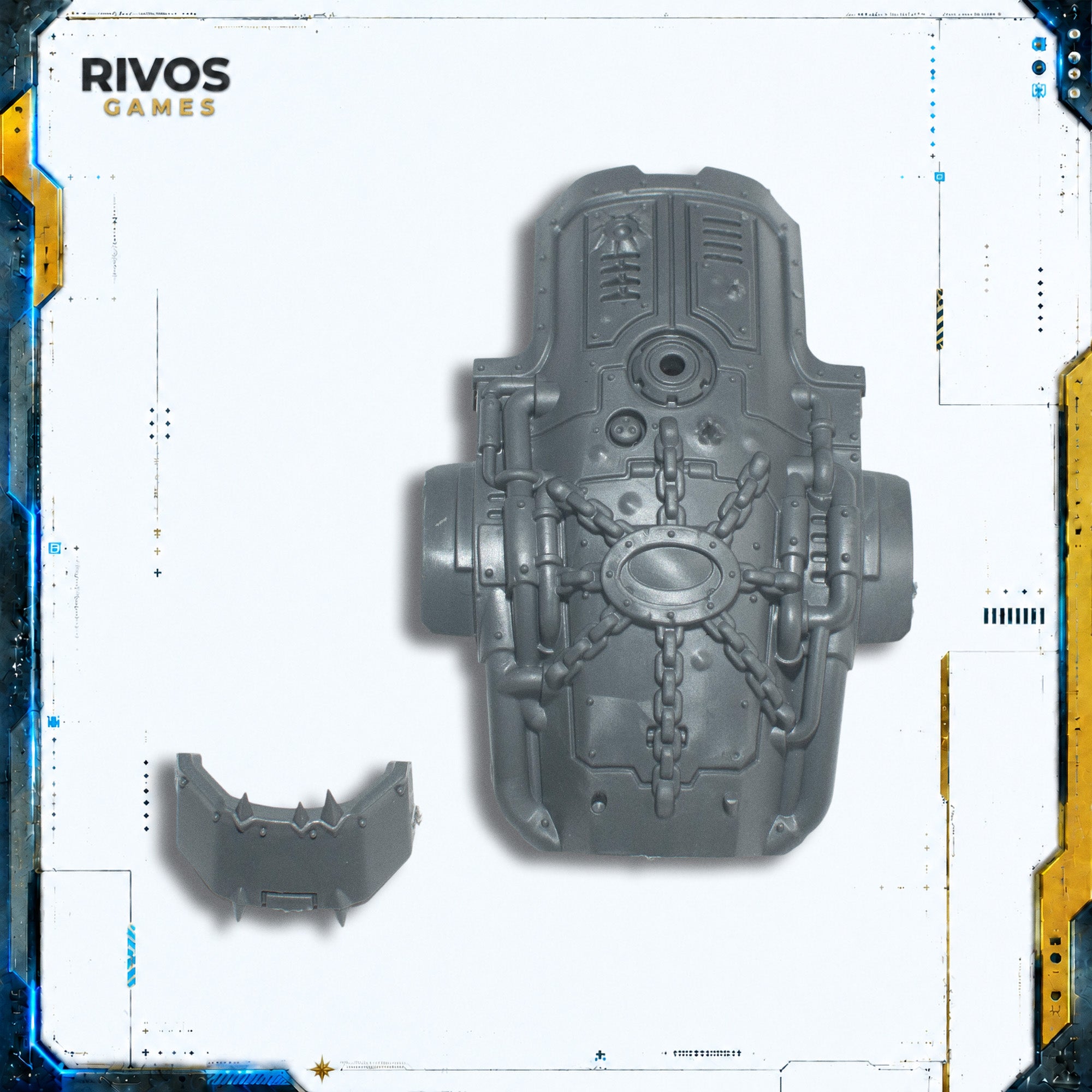 Warhammer 40K Chaos Knights War Dogs Carapace - Bits (Bitz)