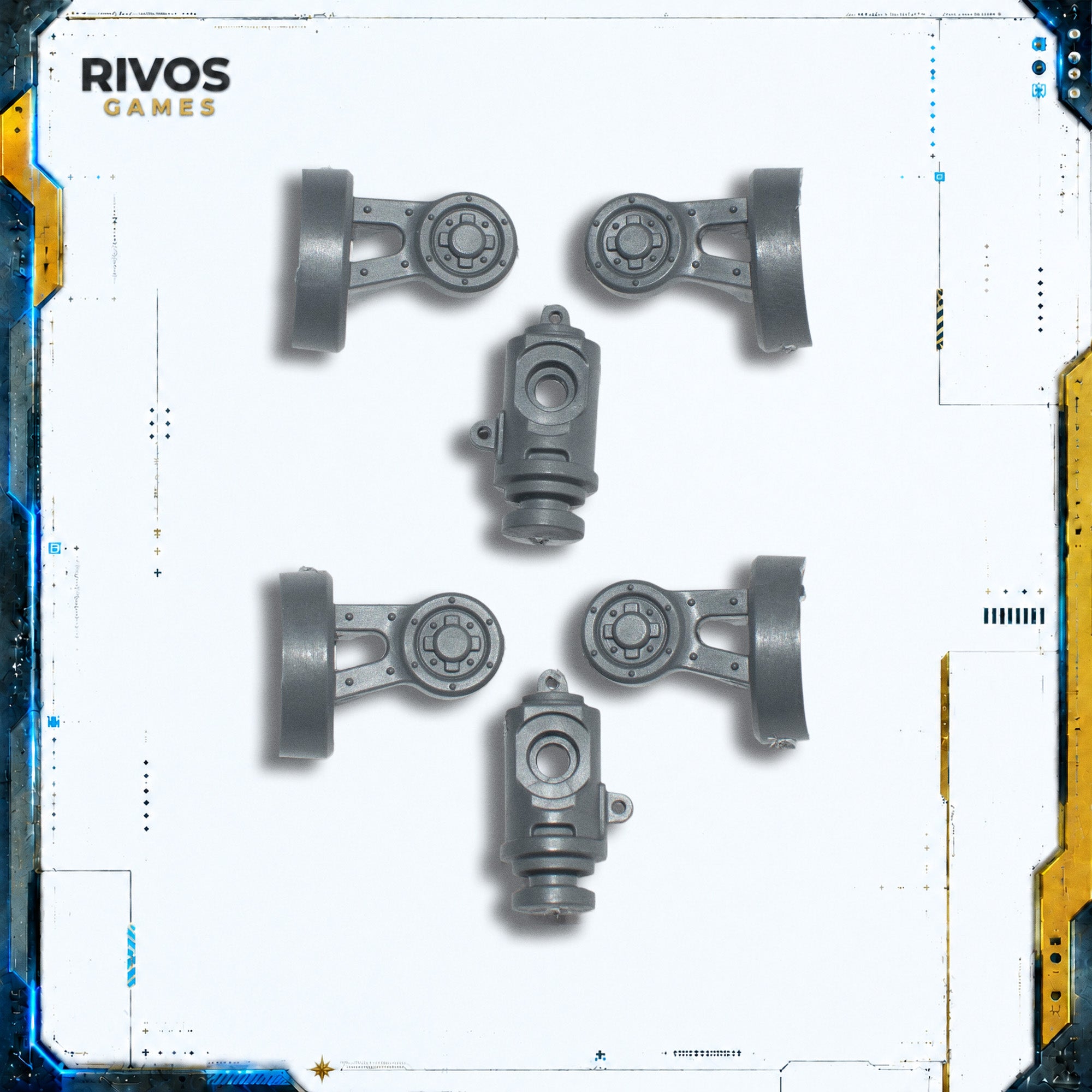 Warhammer 40K Chaos Knights War Dogs Arm Joints - Bits (Bitz)