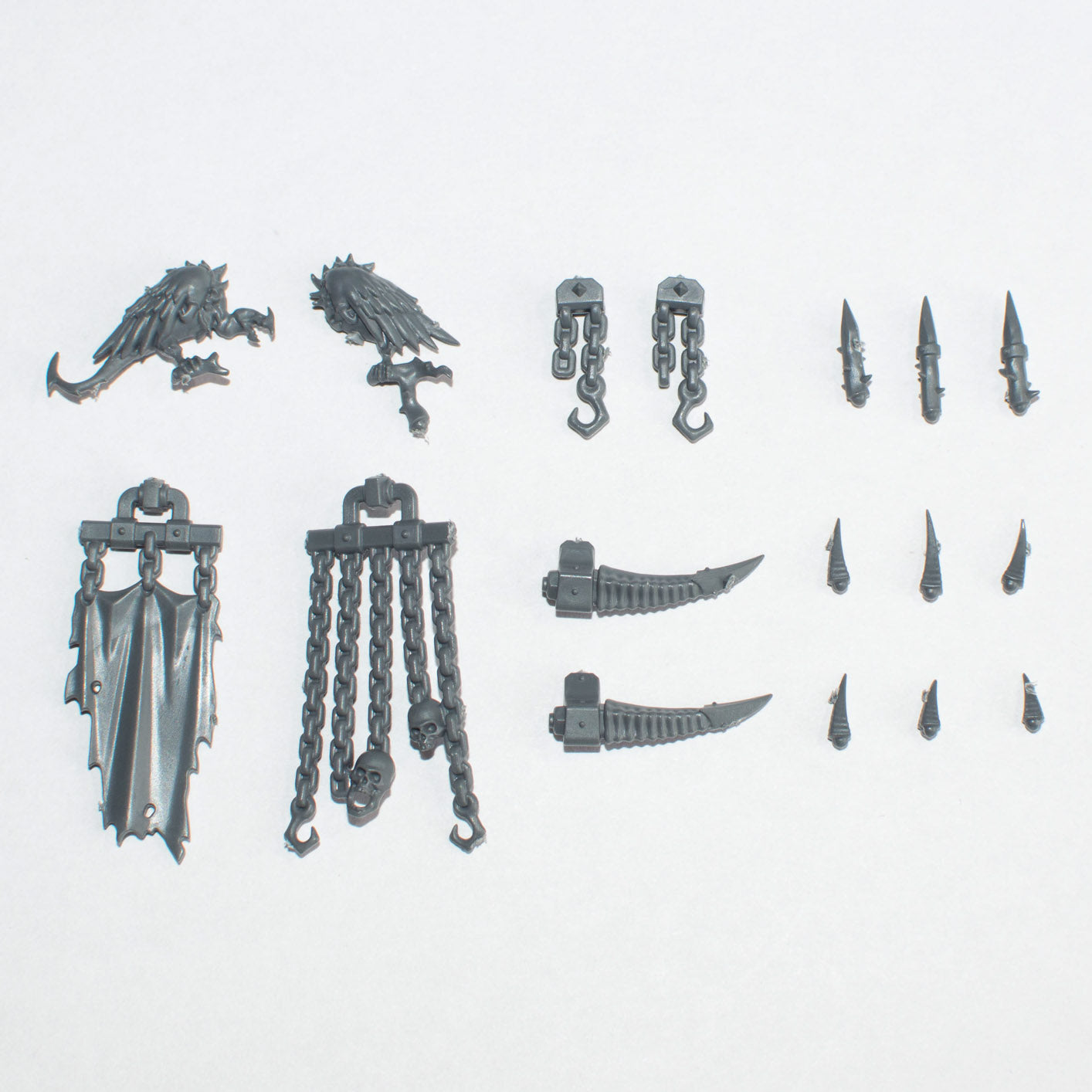 Chaos Knights War Dogs Accessories - Warhammer - Authentic Sprue