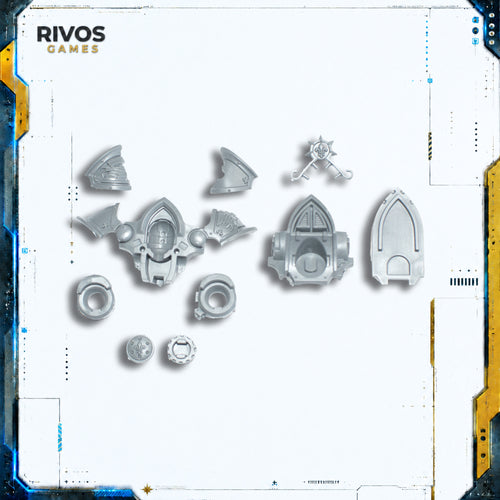 Warhammer 40K Adepta Sororitas Paragon Warsuits Torso A - Bits (Bitz)