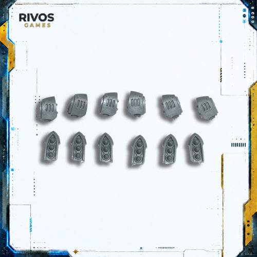 Warhammer 40K Adepta Sororitas Paragon Warsuits Grenade Launchers - Bits (Bitz)