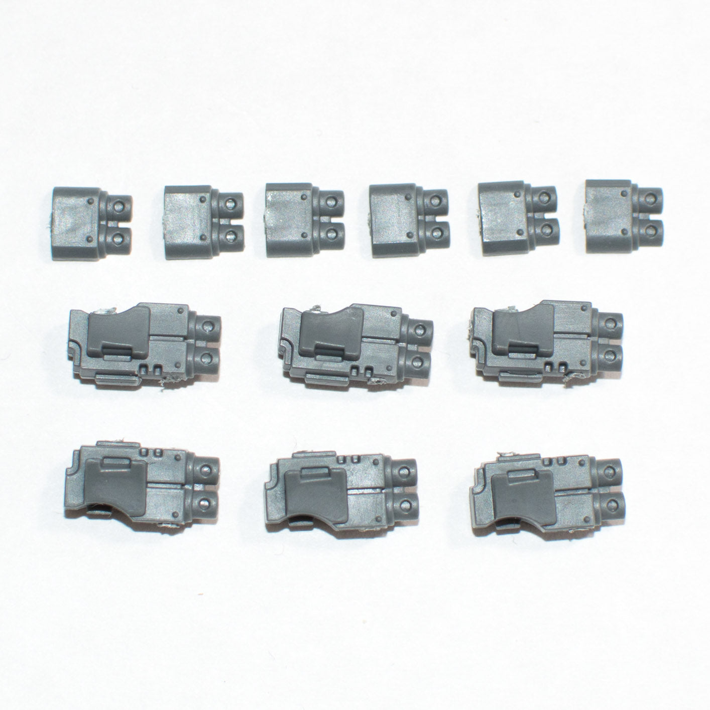 Adepta Sororitas Paragon Warsuits Storm Bolters - Warhammer - Authentic Sprue