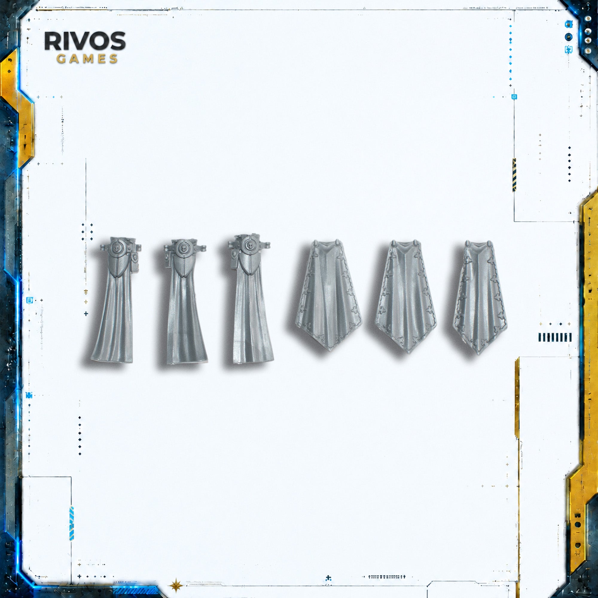 Warhammer 40K Adepta Sororitas Paragon Warsuits Tabbards - Bits (Bitz)