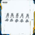 Warhammer Disciples of Tzeentch Tzaangors Legs x 5 - Bits (Bitz)