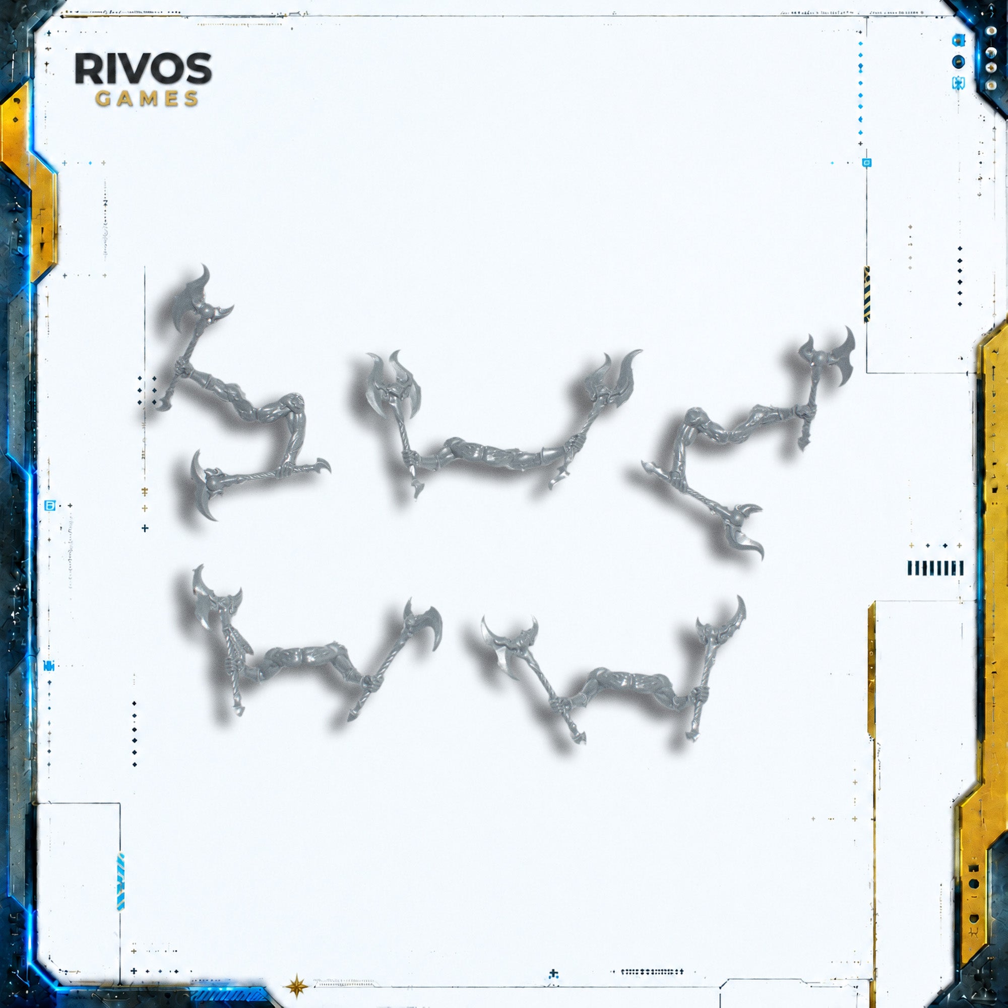 Warhammer Disciples of Tzeentch Tzaangors Savage Blades A x 5 - Bits (Bitz)