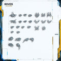 Daemons of Tzeentch Tzaangors Heads - Bits (Bitz)