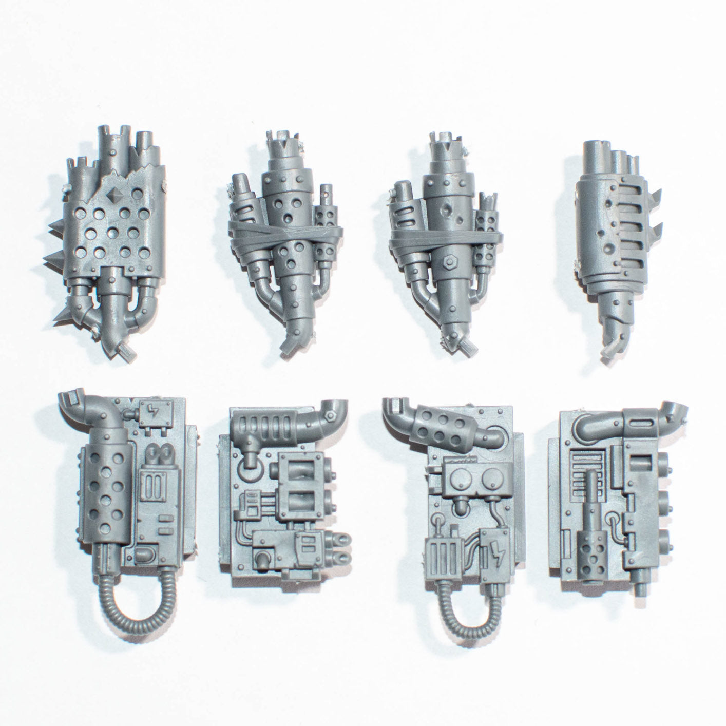 Orks Ork Deff Dread Engine/Exhausts - Orks - Conversion Part